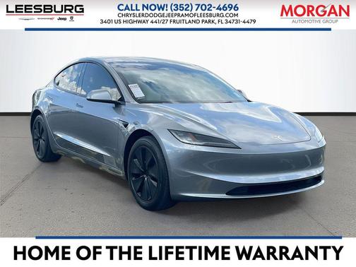 Stealth Grey 2025 Tesla Model 3 Long Range