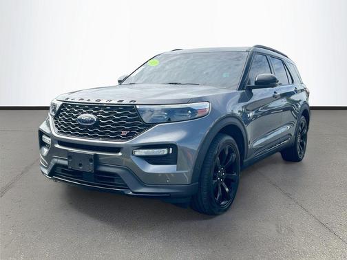 Carbonized Gray Metallic 2021 Ford Explorer ST