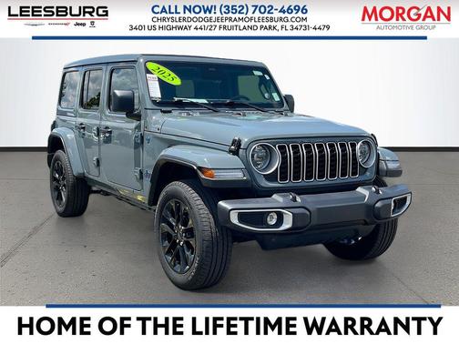 Anvil Clearcoat 2025 Jeep Wrangler 4xe Sahara