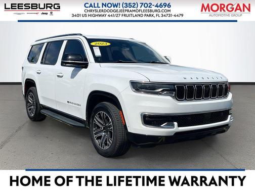 Bright White Clearcoat 2023 Jeep Wagoneer Series I 4x4