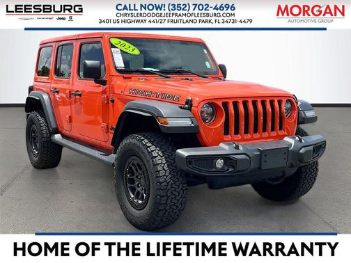 Punkn Metallic Clearcoat 2023 Jeep Wrangler 4-Door High Tide 4x4