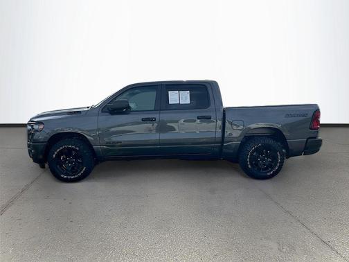 Granite Crystal Metallic Clearcoat 2025 RAM 1500 Warlock Crew Cab 4x4 5'7' Box