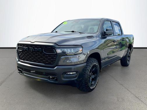 Granite Crystal Metallic Clearcoat 2025 RAM 1500 Warlock Crew Cab 4x4 5'7' Box