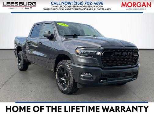 Granite Crystal Metallic Clearcoat 2025 RAM 1500 Warlock Crew Cab 4x4 5'7' Box