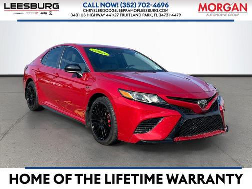 Supersonic Red 2019 Toyota Camry SE