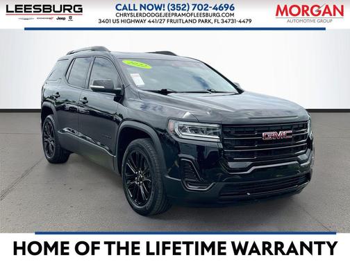 Ebony Twilight Metallic 2022 GMC Acadia FWD SLE