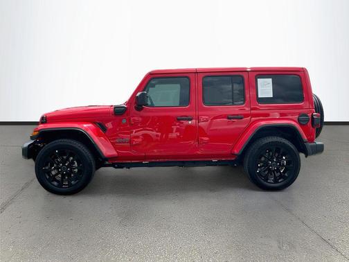 Firecracker Red Clearcoat 2025 Jeep Wrangler 4xe Sahara