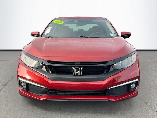 Orange 2020 Honda Civic EX