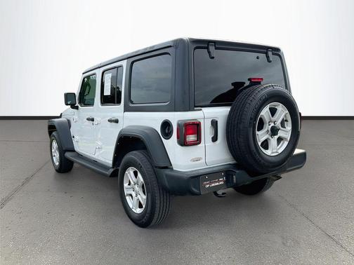 Bright White Clearcoat 2023 Jeep Wrangler Sport S
