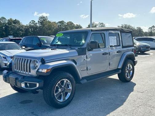 Billet Silver Metallic Clearcoat 2018 Jeep Wrangler Unlimited Sahara