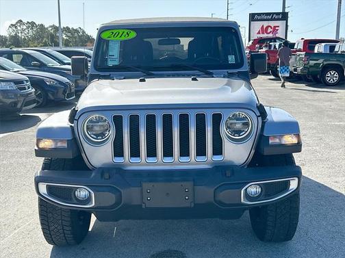Billet Silver Metallic Clearcoat 2018 Jeep Wrangler Unlimited Sahara
