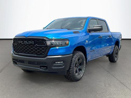 Hydro Blue Pearlcoat 2026 RAM 1500 Warlock Crew Cab 4x4 5'7' Box