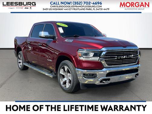 Delmonico Red Pearlcoat 2021 RAM 1500 Laramie