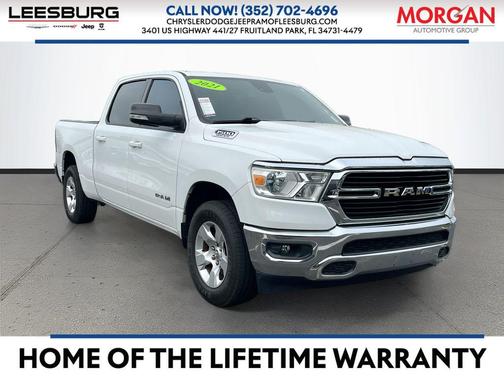 Bright White Clearcoat 2021 RAM 1500 Big Horn/Lone Star