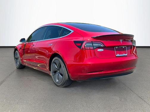 Red Multi-Coat 2018 Tesla Model 3 Long Range