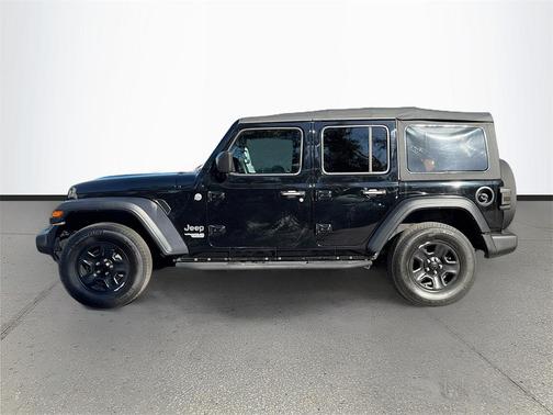 Black Clearcoat 2018 Jeep Wrangler Unlimited Sport