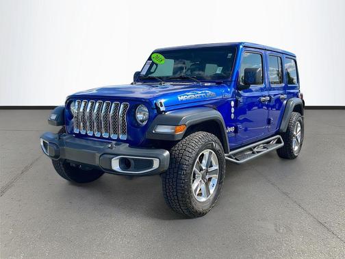 Ocean Blue Metallic Clearcoat 2018 Jeep Wrangler Unlimited Sport