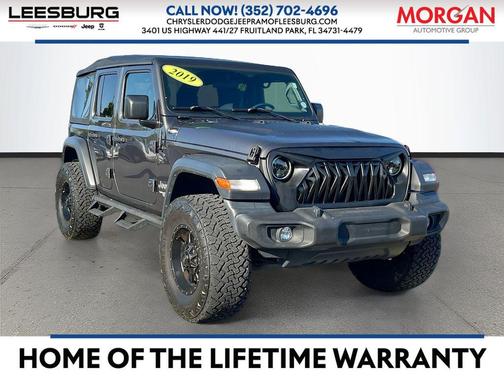 Granite Crystal Metallic Clearcoat 2019 Jeep Wrangler Unlimited Sport
