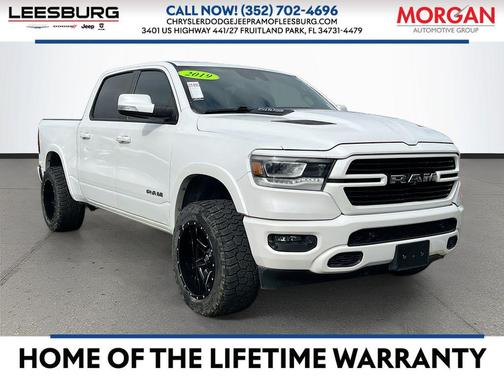 Ivory White 2019 RAM 1500 Laramie