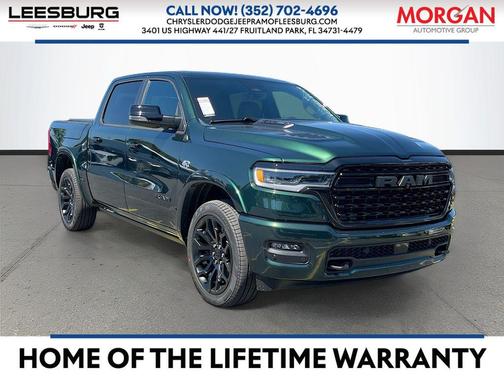 Serrano Green Metallic 2026 RAM 1500 Limited