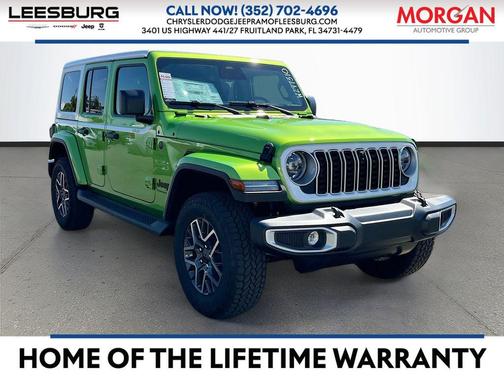 Mojito Clearcoat 2026 Jeep Wrangler 4-Door Sahara 4x4