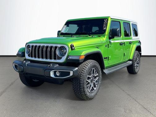 Mojito Clearcoat 2026 Jeep Wrangler 4-Door Sahara 4x4