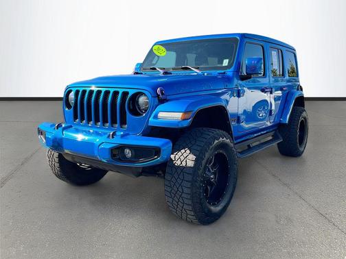 Hydro Blue Pearlcoat 2022 Jeep Wrangler Unlimited Sahara
