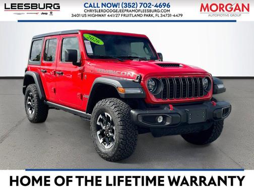 Red Clearcoat 2026 Jeep Wrangler Rubicon