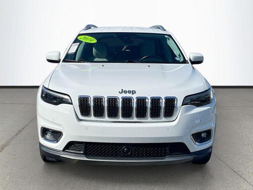 Bright White Clearcoat 2019 Jeep Cherokee Limited