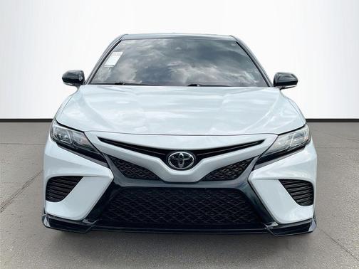 Midnight Black Metallic 2021 Toyota Camry TRD