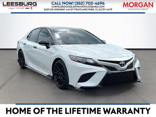 Midnight Black Metallic 2021 Toyota Camry TRD