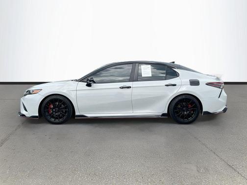 Midnight Black Metallic 2021 Toyota Camry TRD