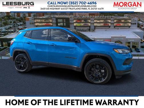 Hydro Blue Pearlcoat 2026 Jeep Compass Latitude