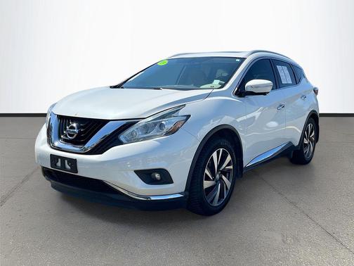 Pearl White 2015 Nissan Murano Platinum
