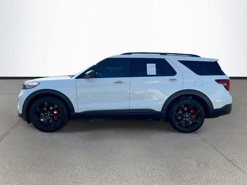 Star White Metallic Tri-Coat 2020 Ford Explorer ST