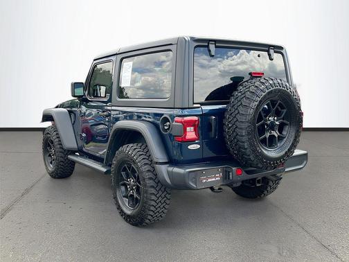 Fathom Blue Pearlcoat 2025 Jeep Wrangler Willys
