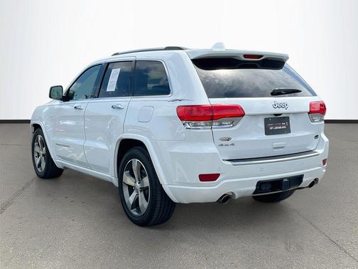 Bright White Clearcoat 2016 Jeep Grand Cherokee Overland