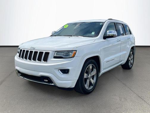 Bright White Clearcoat 2016 Jeep Grand Cherokee Overland