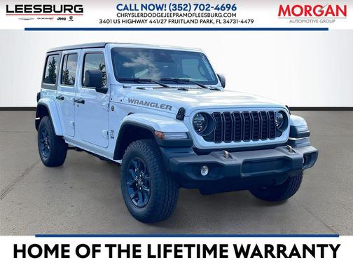 Bright White Clearcoat 2026 Jeep Wrangler 4-Door 85th Anniversary Edition