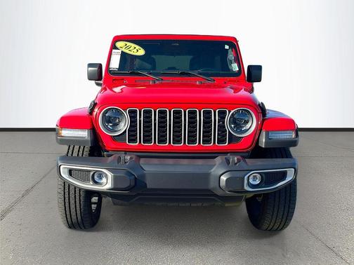 Firecracker Red Clearcoat 2025 Jeep Wrangler 4xe Sahara