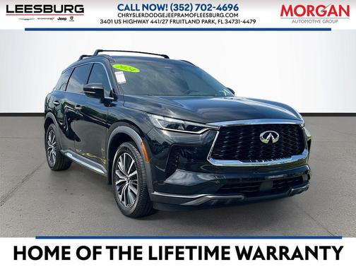 Graphite Shadow/Black Obsidian 2024 INFINITI QX60 AUTOGRAPH