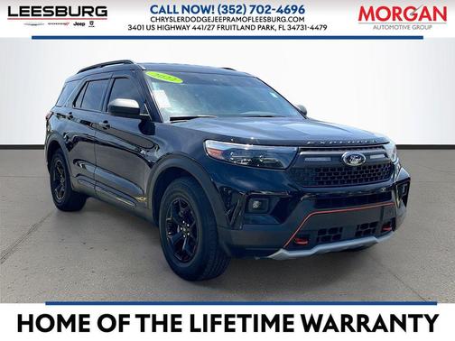 Agate Black Metallic 2022 Ford Explorer Timberline