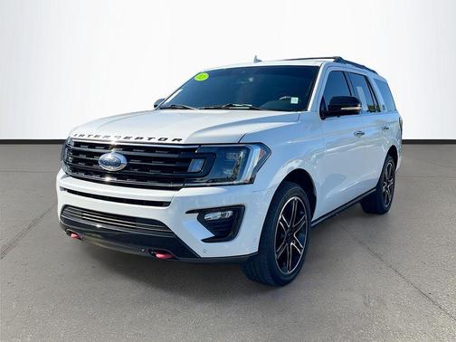 Star White Metallic Tri-Coat 2021 Ford Expedition Limited