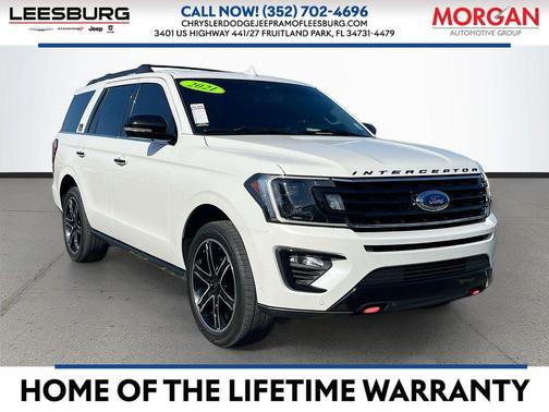 Star White Metallic Tri-Coat 2021 Ford Expedition Limited