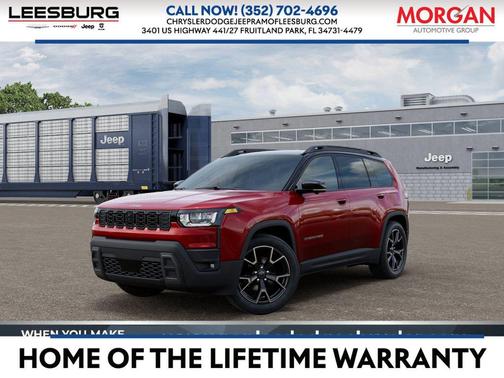 Red Hot Pearlcoat 2026 Jeep Cherokee Overland