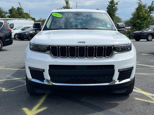 Bright White Clearcoat 2021 Jeep Grand Cherokee L Limited