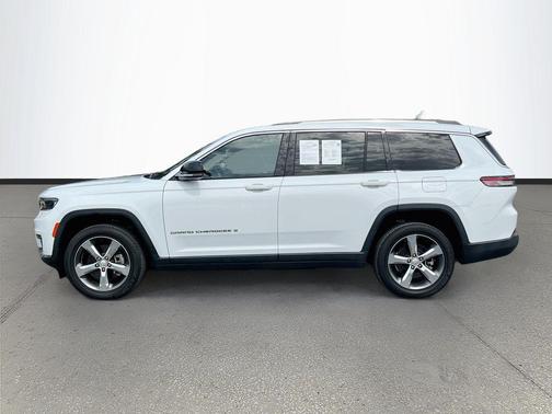Bright White Clearcoat 2021 Jeep Grand Cherokee L Limited