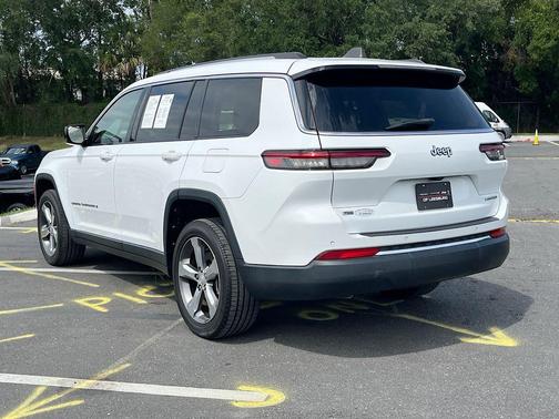 Bright White Clearcoat 2021 Jeep Grand Cherokee L Limited