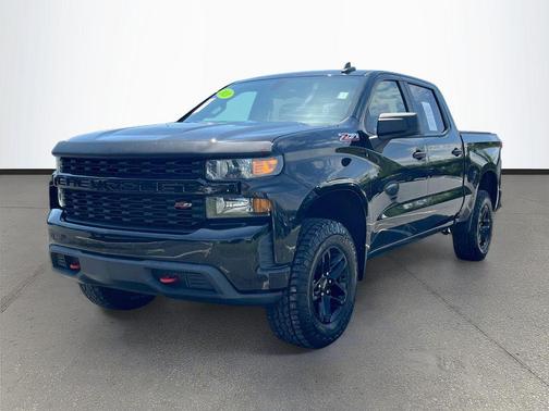 Black 2021 Chevrolet Silverado 1500 Custom Trail Boss