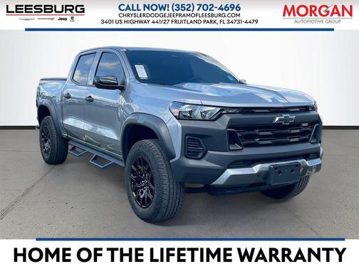 Sterling Gray Metallic 2024 Chevrolet Colorado Trail Boss